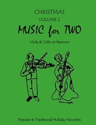 Music for Two, Christmas #2 Viola and Cello/ Bassoon cover Thumbnail